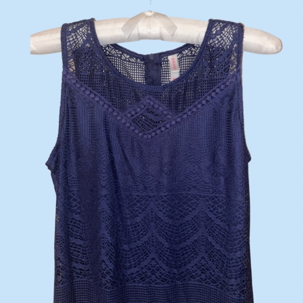 Dark Blue Maxi Dress M